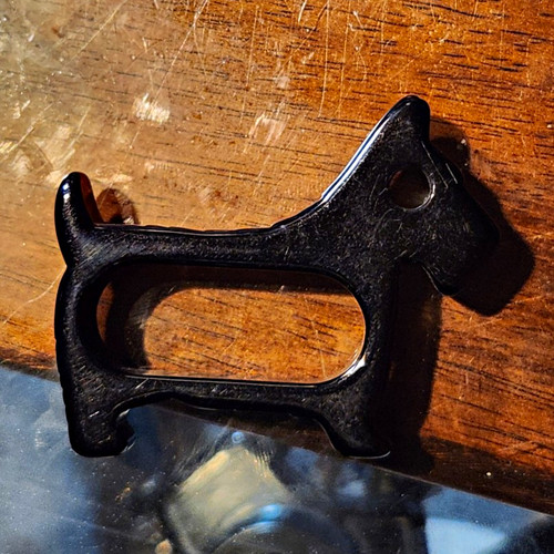 Vintage black bakelite