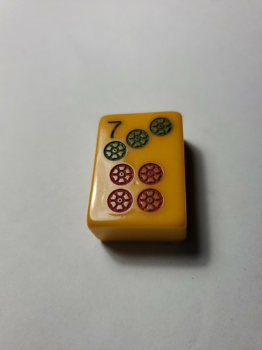 Vintage mah jong tiles chinese - jong,