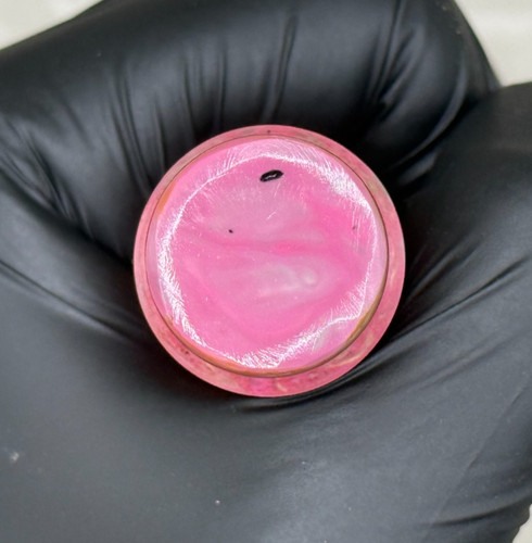 Rare pink bakelite - door, handle